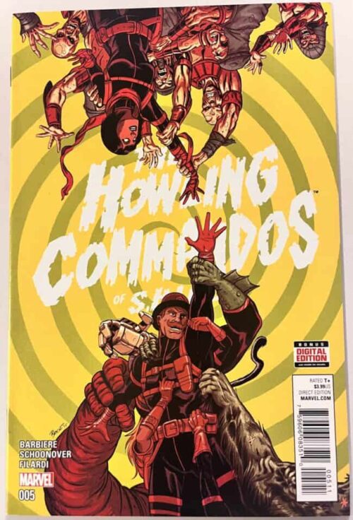 The Howling Commandos of SHIELD # 5 (Marvel Comics)