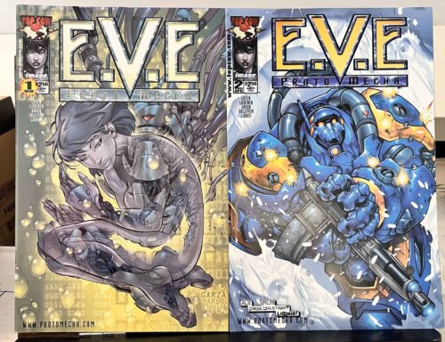 E.V.E. Protomecha # 1 - 6 Complete set
