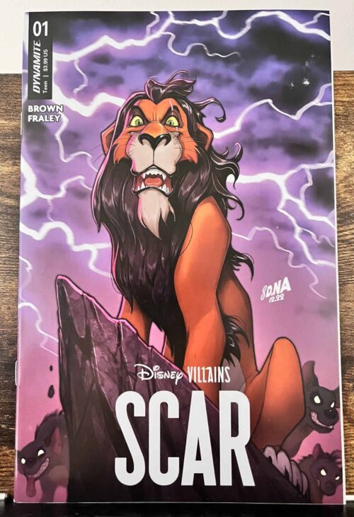 Disney Villains: Scar # 1 David Nakayama cover 1:10 Ratio Variant