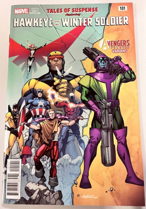 Tales of Suspense # 101 ft Hawkeye & the Winter Soldier (Marvel Comics) Avengers Forever variant