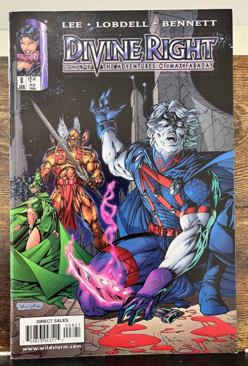 Divine Right # 8 variant cover