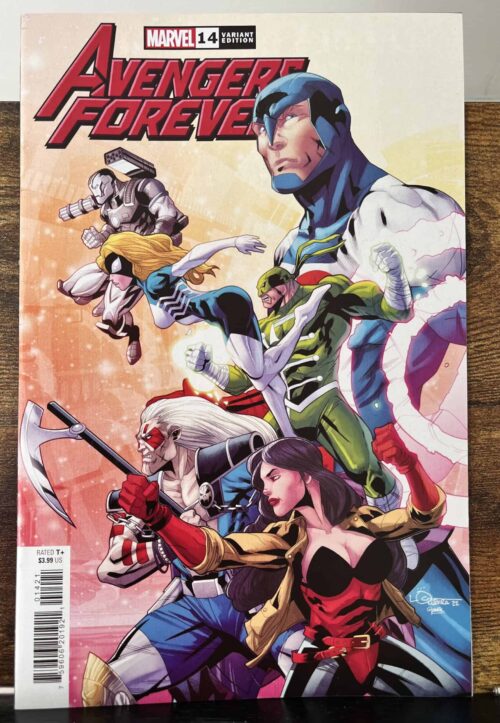 Avengers Forever vol. 2 # 14 Logan Lubera 90s Avengers Connecting Variant