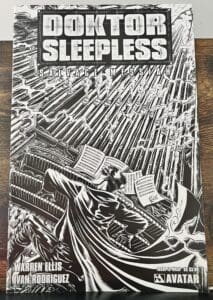 Doktor Sleepless # 12 Wraparound B & W Cover