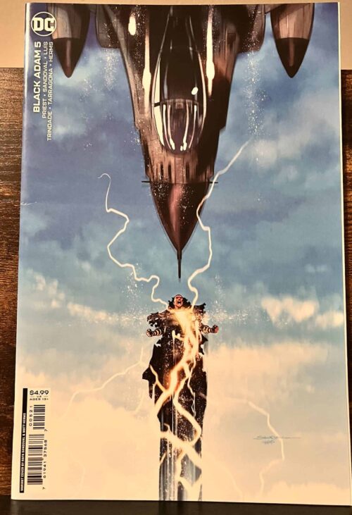 Black Adam # 5 Rafa Sandoval Plane Variant