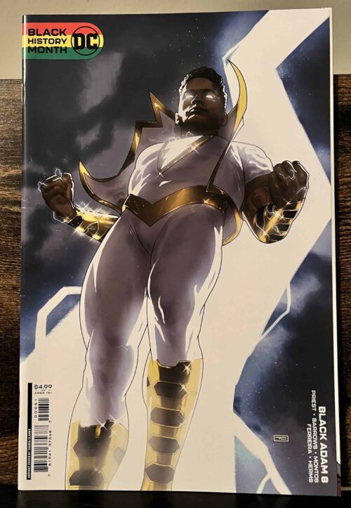 Black Adam # 8 Taurin Clarke Black History Month Variant