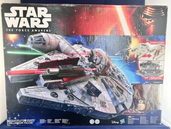 Star Wars Millennium Falcon the Force Awakens in box