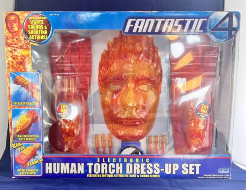Fantastic Four: Human Torch Dress-up set ToyBiz