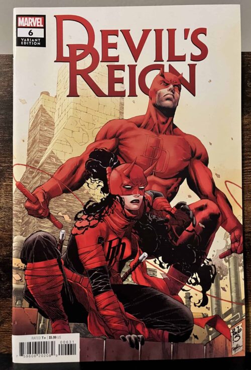 Devil's Reign # 6 Paulo Siqueira 1:25 Ratio Variant