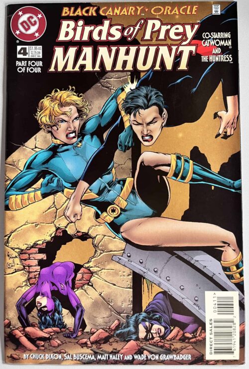 Birds of Prey: Manhunt # 4