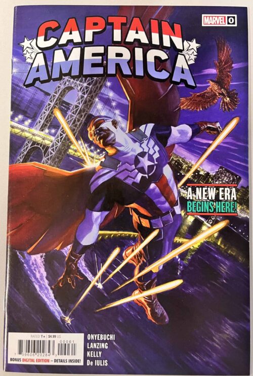 Captain America # 0 Alex Ross - Sam Wilson Cover