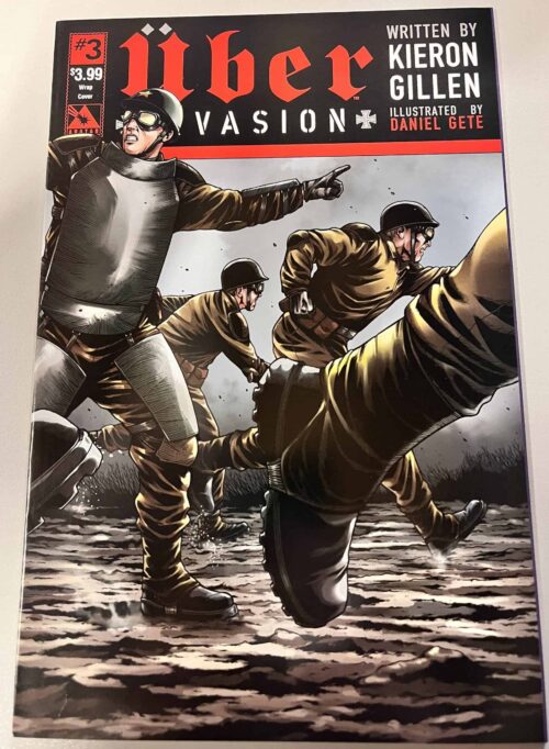 Uber Invasion # 3 Daniel Gete Wraparound Cover