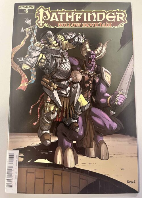 Pathfinder: Hollow Mountain # 6 Cover C Subscription Cover