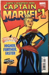 Captain Marvel # 1 Halloween Trick or Read Edition