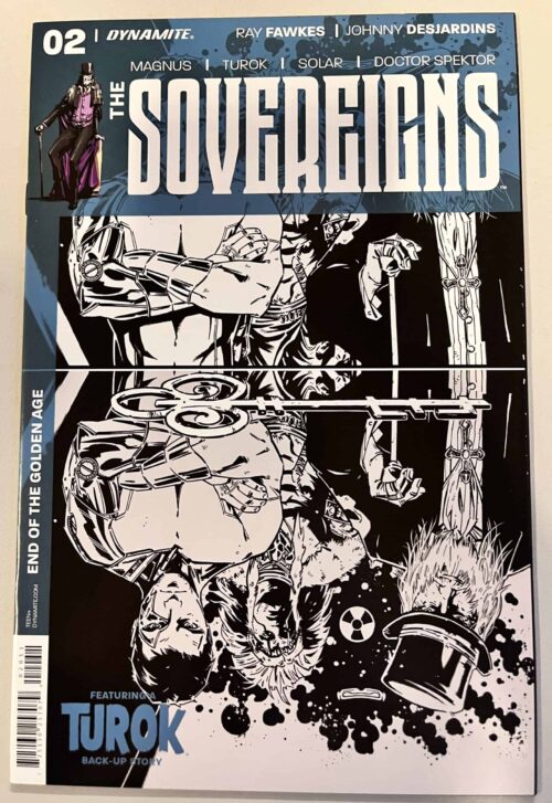 The Sovereigns # 2 Cover E B & W Incentive Cover