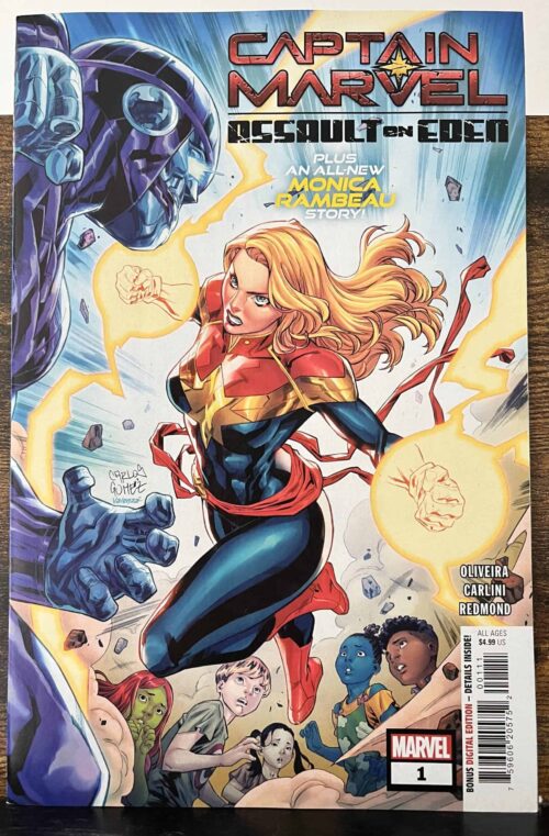 Captain Marvel: Assault on Eden # 1 one-shot