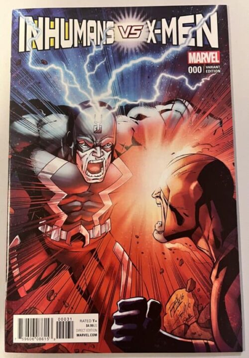 Inhumans vs X-Men # 0 Ron Lim variant (Marvel Comics)