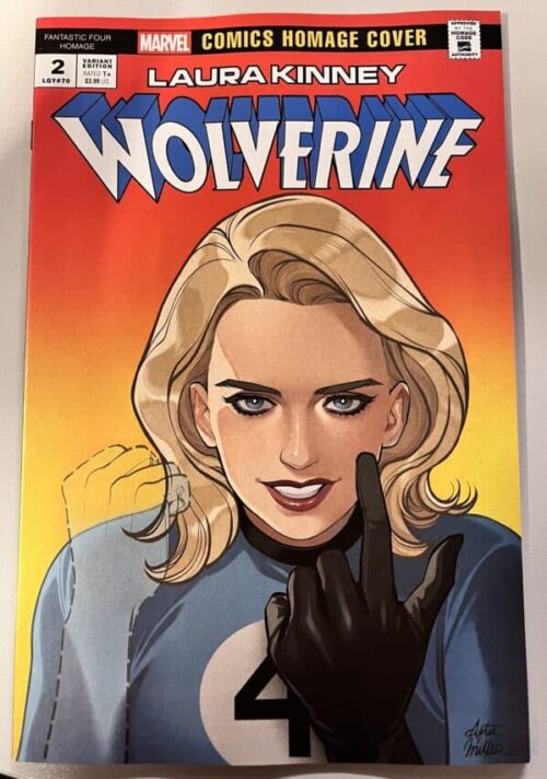 Laura Kinney Wolverine # 2 Romy Jones Fantastic Four Homage variant (Marvel Comics)