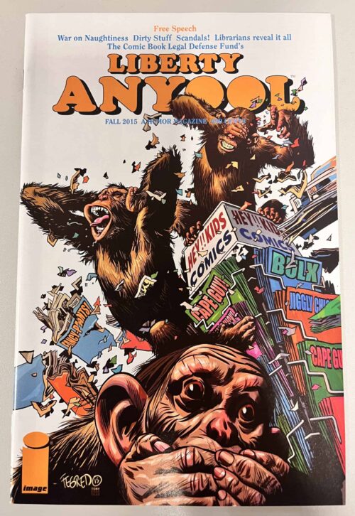 the CBLDF Liberty Annual 2015 Cover B (Image Comics)