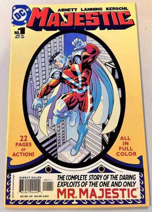 Majestic # 1 - 4 Complete series (DC Comics)