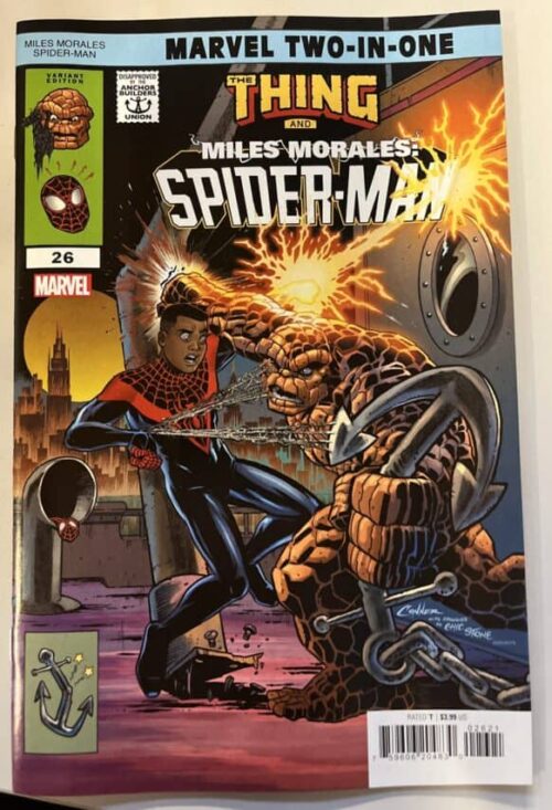 Miles Morales Spider-man # 26 Amanda Conner Marvel Two-in-one variant (Marvel Comics)