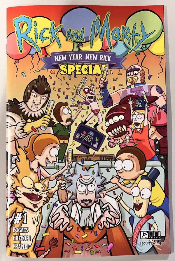 Rick and Morty New Year New Rick Special #1 (One shot) Cover A Toni Gregori (Oni Press)