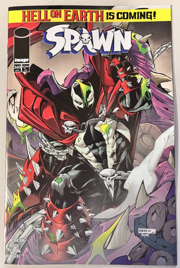 Spawn #360 Cover A Carlo Barberi (Image Comics)