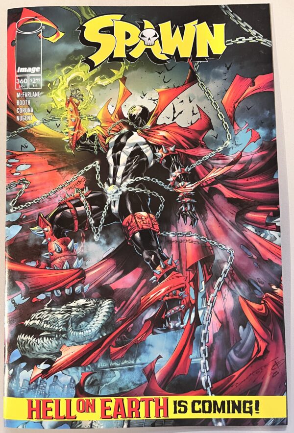 Spawn #360 Cover C Brett Booth variant (Image Comics)