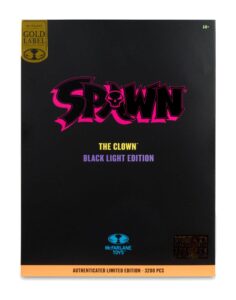 Spawn Action Figure The Clown (Black Light Edition) (Gold Label) 30 cm - Image 4