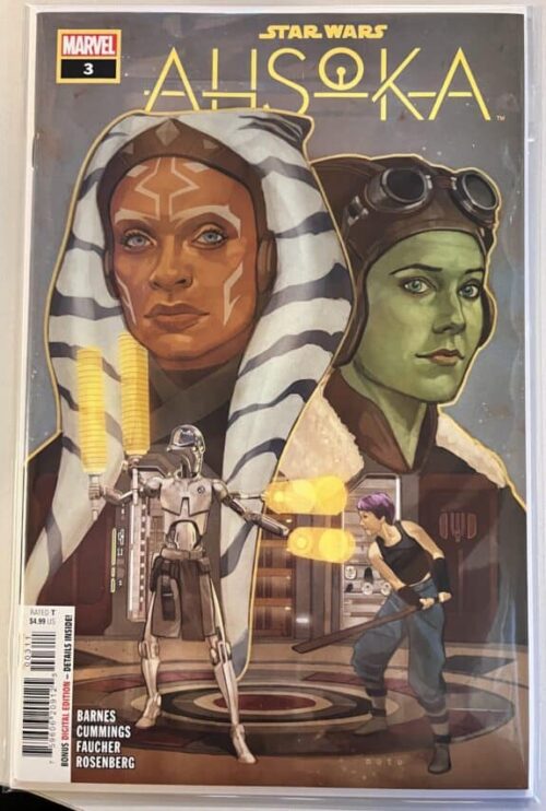 Star Wars Ahsoka # 3 (Marvel Comics)