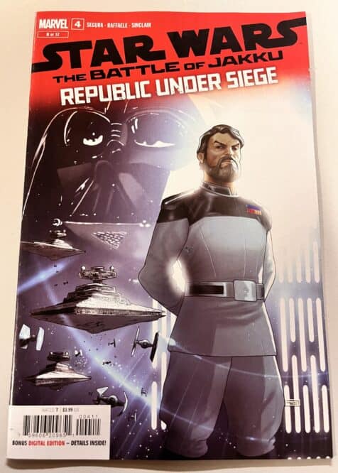 Star Wars the Battle of Jakku Republic under Sieg # 4 (Marvel Comics)