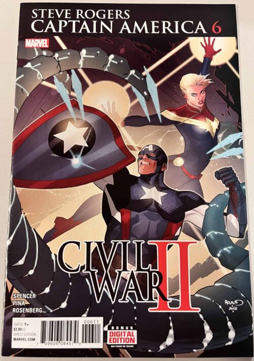 Captain America: Steve Rogers # 6 (Marvel Comics) Civil War II