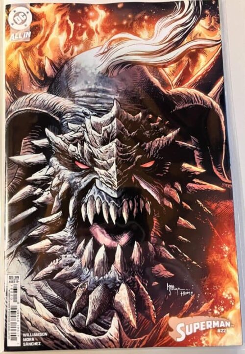 Superman # 22 Cover B Mico Suayan card stock variant (DC Comics)