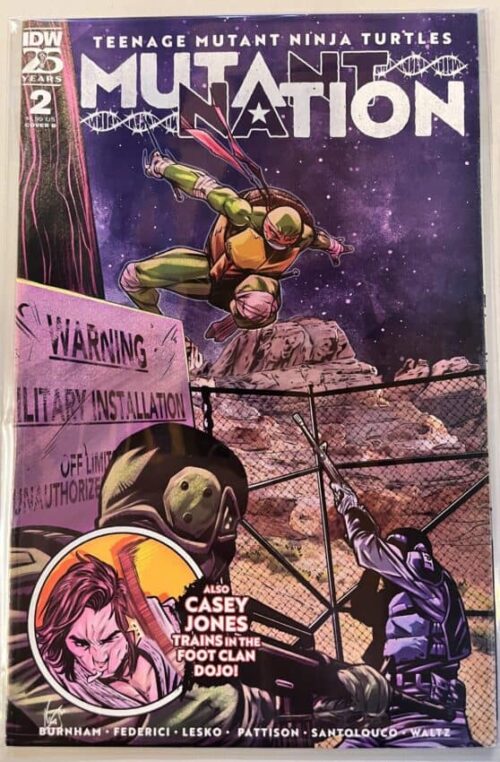 Teenage Mutant Ninja Turtles: Mutant Nation # 2 Cover B (IDW Publishing)