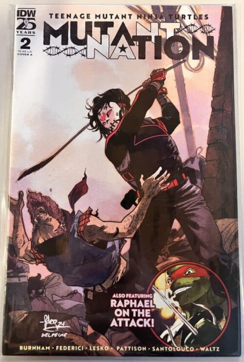 Teenage Mutant Ninja Turtles: Mutant Nation # 2 Cover A (IDW Publishing)