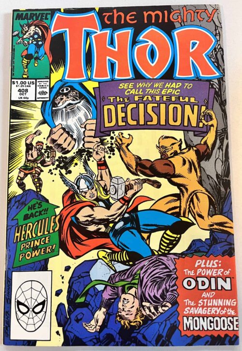 The Mighty Thor # 408 (Marvel Comics)
