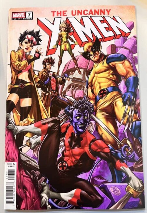Uncanny X-men # 7 Mark Brooks variant (Marvel Comics)