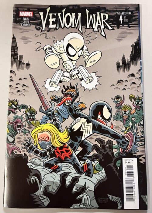 Venom War # 4 Chris Giarrusso Variant (Marvel Comics)
