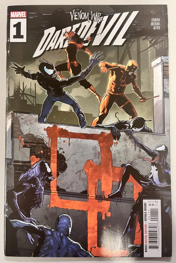 Venom War Daredevil # 1 (Marvel Comics)