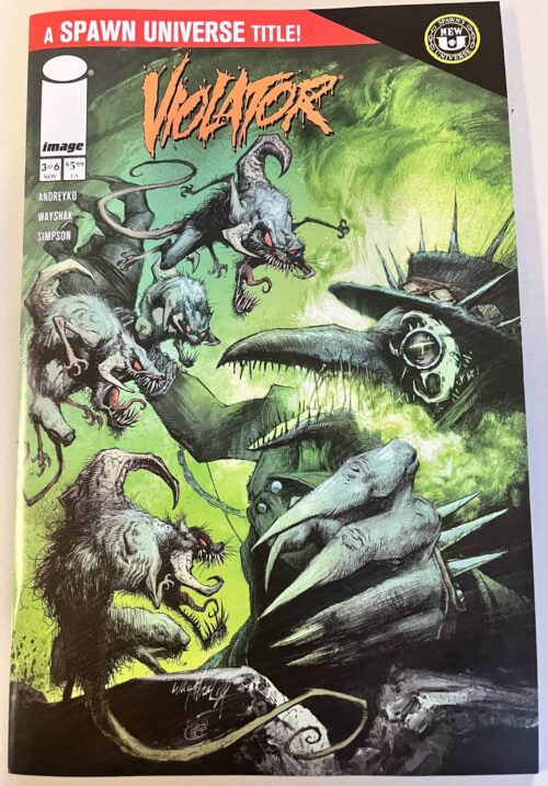 SPAWN VIOLATOR #3 (OF 6) CVR A JONATHAN WAYSHAK