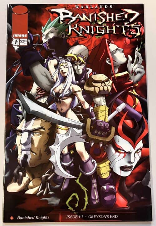 Warlands Banished Knights # 1 - 4 complete set (Image/DW)