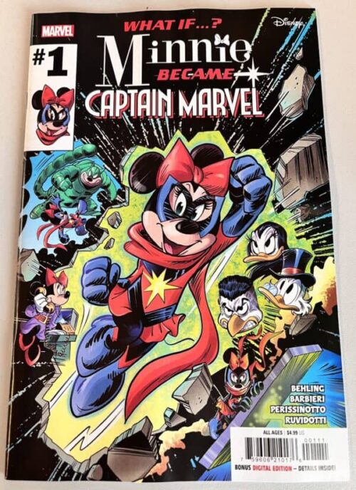 What if Minnie became Captain Marvel #1 (Marvel Comics)