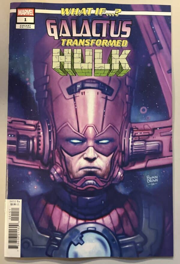 What if Galactus transformed Hulk # 1 Ryan Brown variant (Marvel Comics)