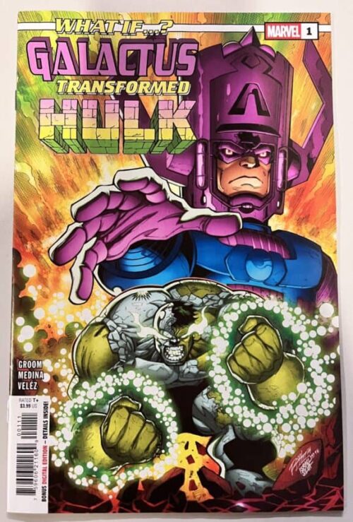 What if Galactus transformed Hulk # 1 (Marvel Comics)