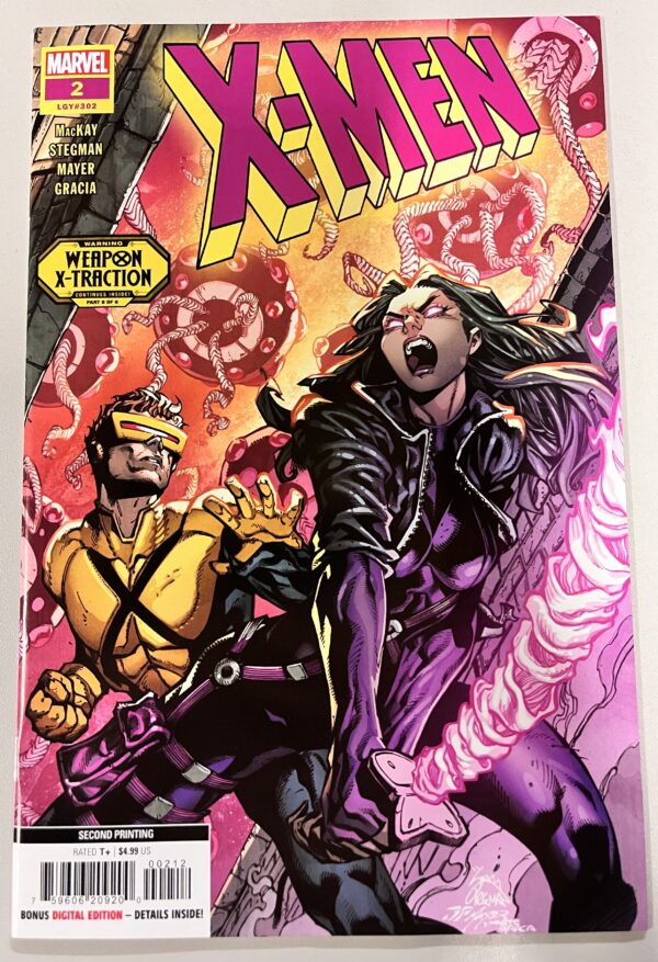 X-Men # 2 second printing (2024) (Marvel Comics)