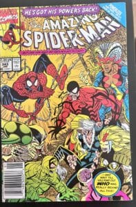 Amazing Spider-man # 343 Newsstand Edition