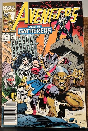 Avengers #355 Newsstand Edition (Marvel Comics)