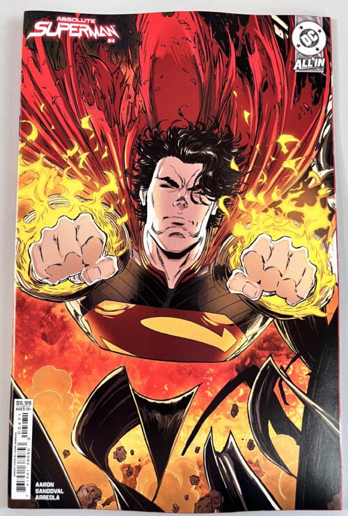 Absolute Superman # 4 Cover F Kaare Andrews Card Stock variant (DC Comics)