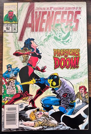 Avengers #361 Newsstand Edition (Marvel Comics)