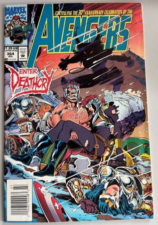Avengers #364 Newsstand Edition (Marvel Comics)