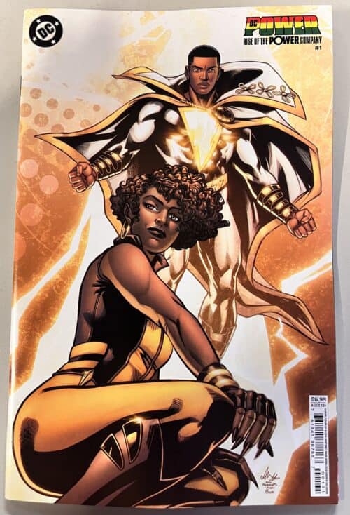 DC Power Rise of the Power Company # 1 one-shot Cover B Card Stock Variant (DC Comics)